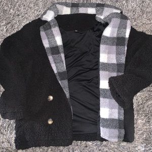 Shein teddy jacket